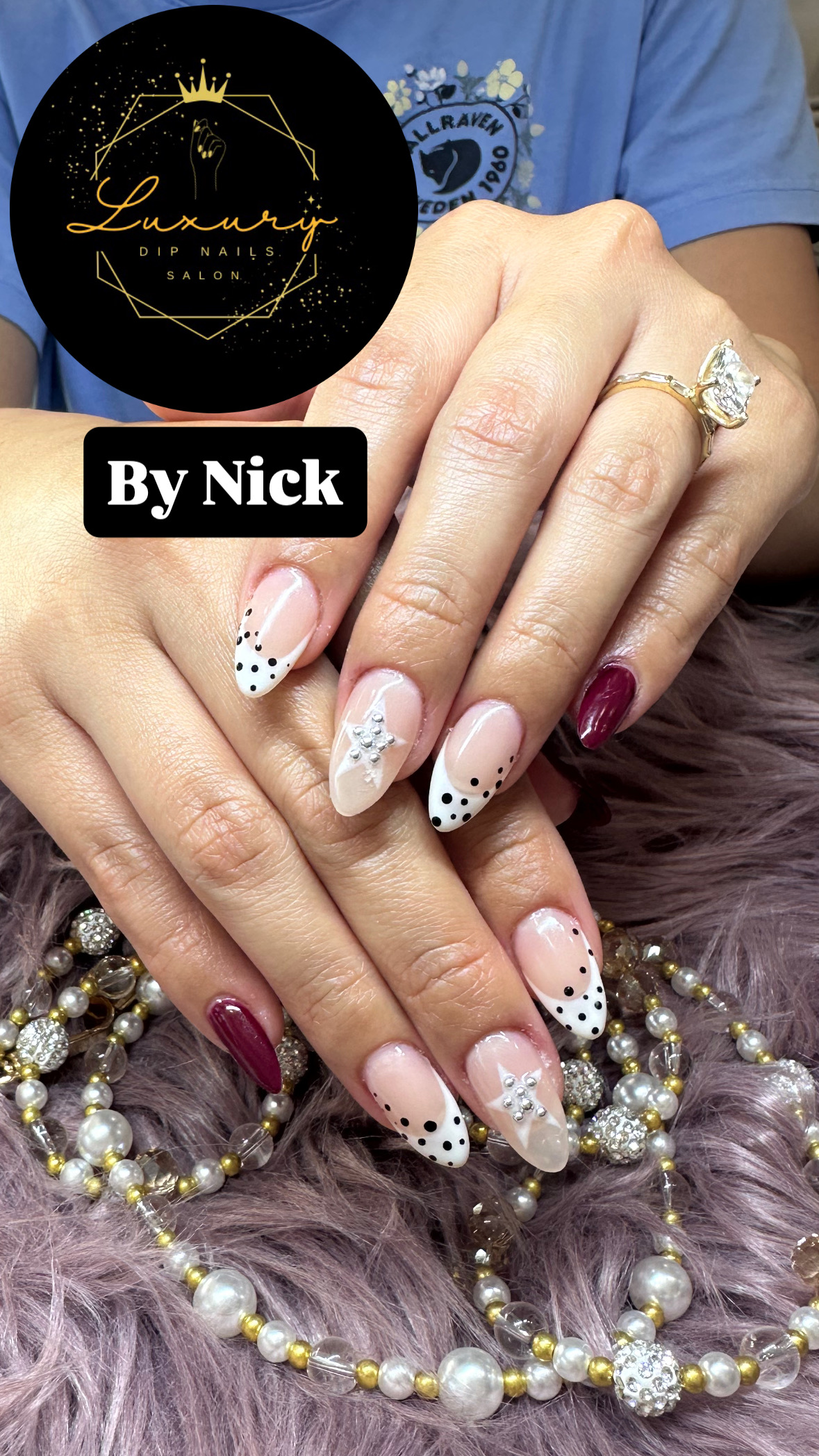 Luxury Dip Nails Salon nail work in Erie, Colorado