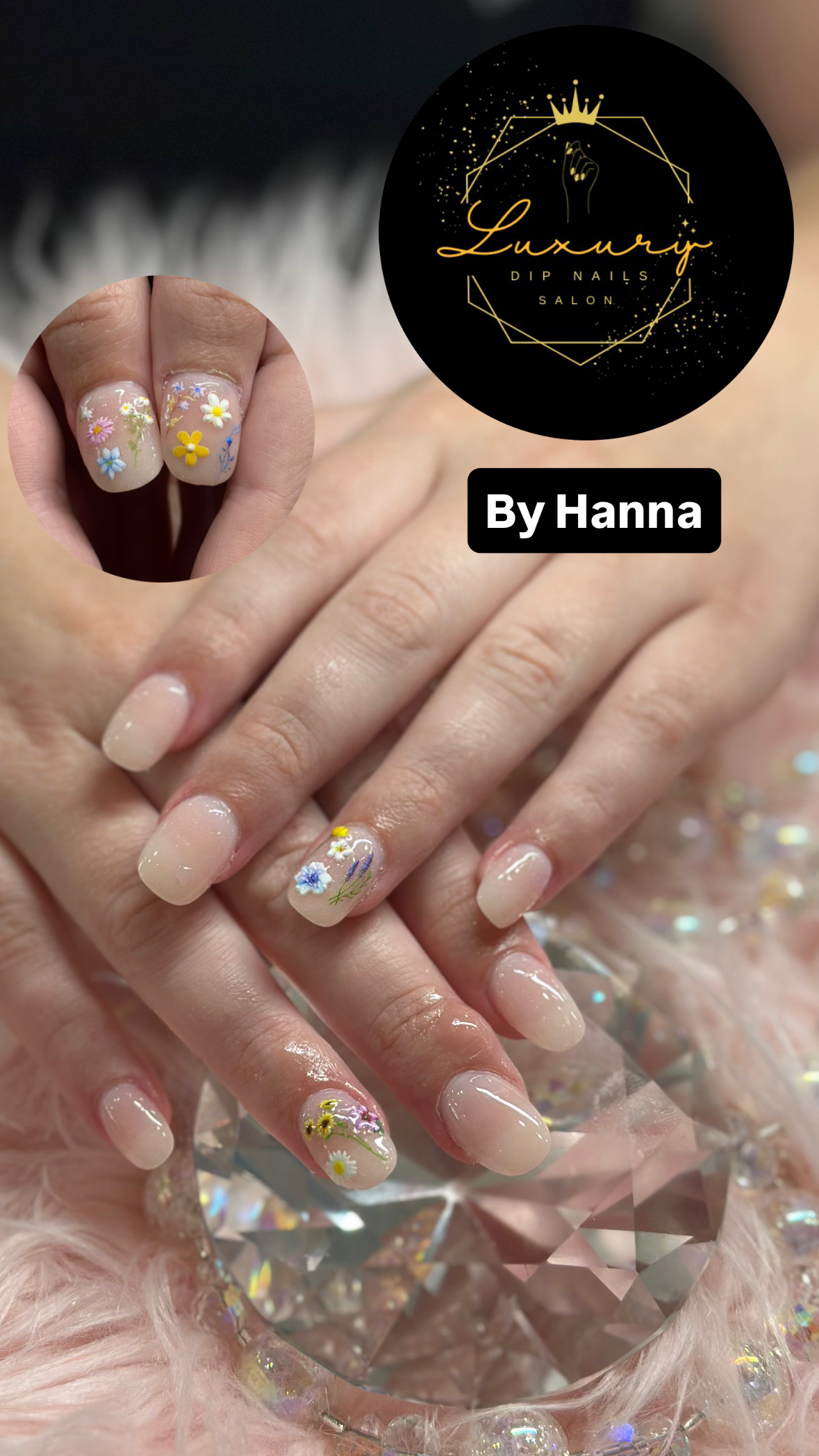 Luxury Dip Nails Salon nail photo 1